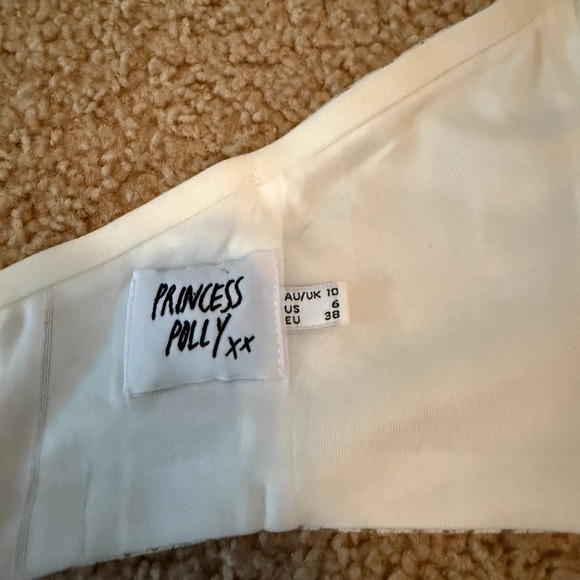 Princess Polly White Fabric Detail - Picture 4 of 4